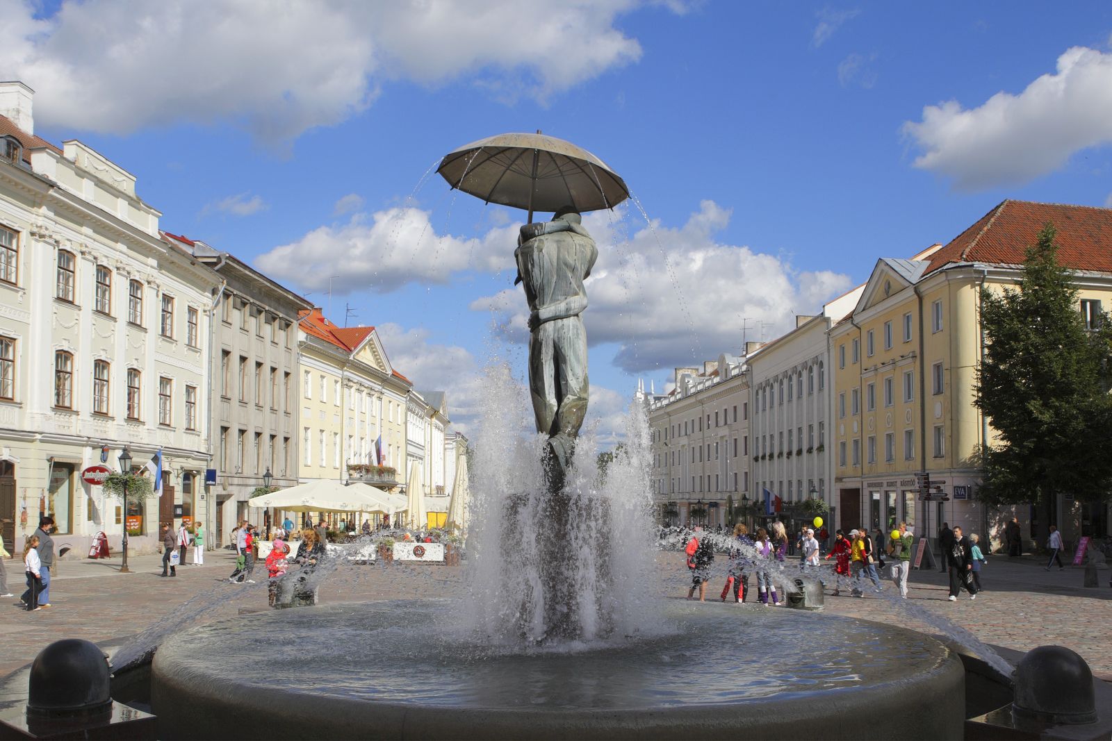 Tartu Town Hall Square, photo: Meelis Lokk